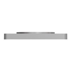 Plaque de finition Odace Touch S530802J Aluminium et aluminium brossé 1 poste