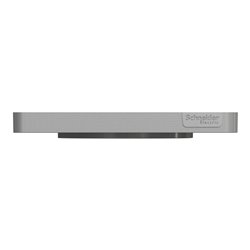 Plaque de finition Odace Touch S530802 Aluminium 1 poste