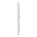 Plaque de finition Odace Touch S520814N Blanc et bois naturel 2 postes verticaux