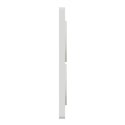 Plaque de finition Odace Touch S520814M Blanc et bois nordique 2 postes verticaux