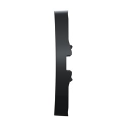 2 demi enjoliveur anthracite livré sans LED Odace S540298 Anthracite 
