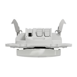 Bouton poussoir lumineux sans marquage Odace S525276 Blanc brillant 