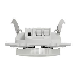 Bouton poussoir sans marquage Odace S525206 Blanc brillant 