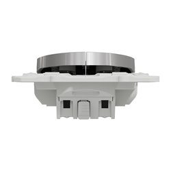 Bouton-poussoir double Odace S530216 Aluminium 
