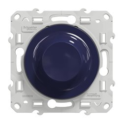 Variateur de lumière universel cablage Odace S550519 Bleu cobalt 