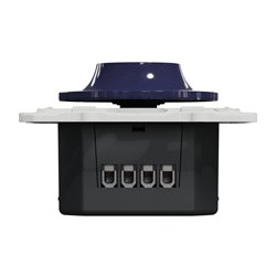 Variateur de lumière universel cablage Odace S550519 Bleu cobalt 