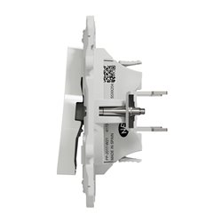 Va-et-vient Odace S525204 Blanc brillant 