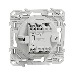 Va-et-vient Odace S510204 Blanc recyclé brillant 