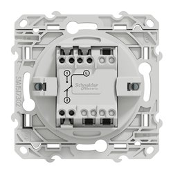 Va-et-vient Odace S510204 Blanc recyclé brillant 