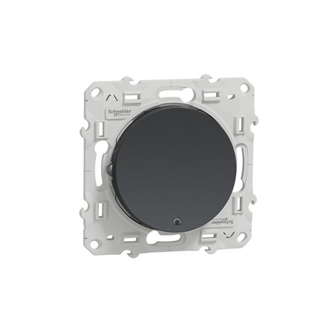 Va-et-vient lumineux ou témoin Odace S540263 Anthracite Va-et-vient lumineux ou témoin Odace S540263 Anthracite