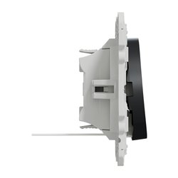 Va-et-vient lumineux ou témoin Odace S540263 Anthracite 