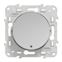 Va-et-vient lumineux ou témoin Odace S530263 Aluminium 