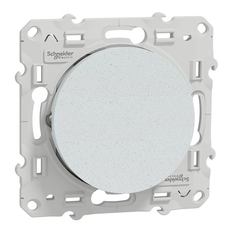 Va-et-vient lumineux ou temoin Odace S510263 Blanc recyclé brillant Va-et-vient lumineux ou temoin Odace S510263 Blanc recyclé brillant