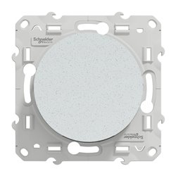 Va-et-vient lumineux ou temoin Odace S510263 Blanc recyclé brillant 