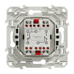 Va-et-vient et bouton poussoir NO/NF Odace S540285 Anthracite 