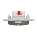 Va-et-vient et bouton poussoir NO/NF Odace S530285 Aluminium 