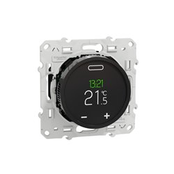 Thermostat programmable écran tactile Odace S520508 Noir 