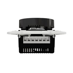 Thermostat programmable écran tactile Odace S520508 Noir 