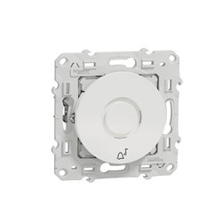 Sonnette électronique 5 tonalités Odace S520580 Blanc 