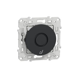 Sonnette électronique 5 tonalités 230V à vis Odace S540580 Anthracite 