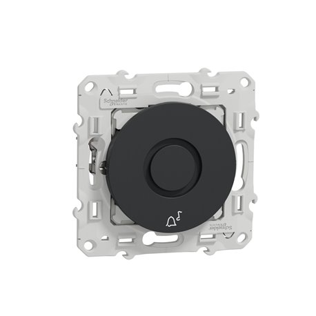 Sonnette électronique 5 tonalités 230V à vis Odace S540580 Anthracite 