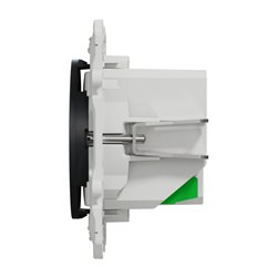Sonnette électronique 5 tonalités 230V à vis Odace S540580 Anthracite 