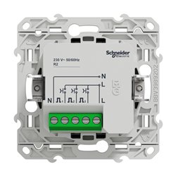 Sonnette électronique 5 tonalités 230V à vis Odace S540580 Anthracite 