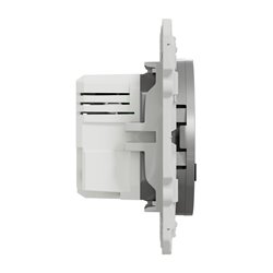 Prise USB double type A+C Odace S530401 Aluminium 