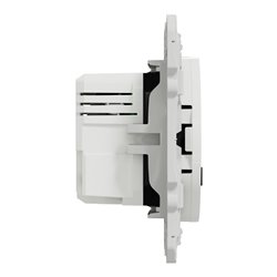 Prise USB double type A+C Odace S520401 Blanc 