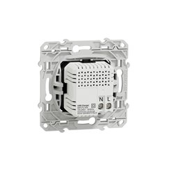Prise USB double type A+C 5 Vcc 2,4A Odace S550401 Bleu cobalt 