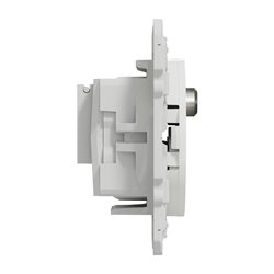 Prise TV/FM/SAT encastrée Odace S520460 Blanc brillant 