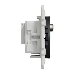 Prise TV/FM/SAT encastrée Odace S540461 Anthracite 1 entrée