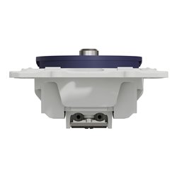 Prise TV/FM/SAT encastrée Odace S550461 Bleu cobalt 1 entrée