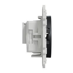 Prise TV/FM encastrée Odace S540451 Anthracite 