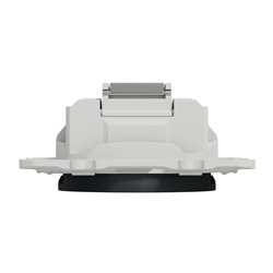 Prise TV/FM encastrée Odace S540451 Anthracite 