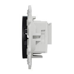 Prise TV/FM encastrée Odace S540451 Anthracite 