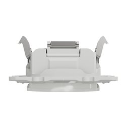 Prise TV/FM encastrée Odace S525451 Blanc brillant 