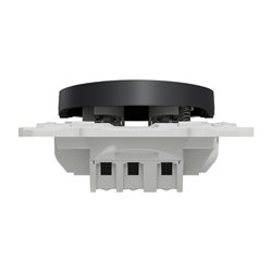 Bouton-poussoir Odace S540266 Anthracite avec porte-étiquette