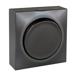 Lot de 10 Commandes Interrupteur/va et vient sans voyant Gris