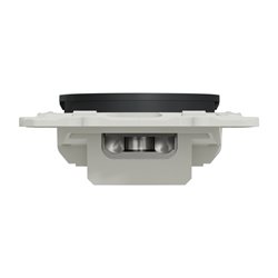 Prise TV simple encastrée Odace S540445 Anthracite 