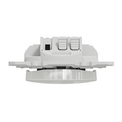 Bouton-poussoir sans marquage lumineux Odace S520276 Blanc brillant 