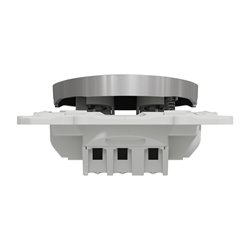 Bouton-poussoir symbole carillon Odace S530246 Aluminium 