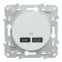 Chargeur USB C 65W Odace S520406 Blanc 