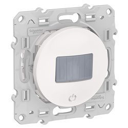 Détecteur de présence et de mouvement blanc Odace S520523 Blanc 3 fils
