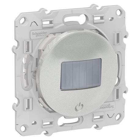 Détecteur de présence et de mouvement Odace S530523 Aluminium Détecteur de présence et de mouvement Odace S530523 Aluminium