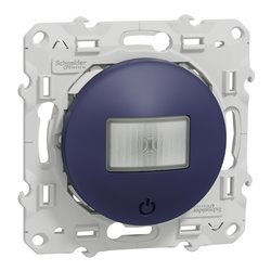 Détecteur de présence et de mouvement Odace S550523 Bleu cobalt 