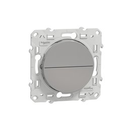 Double poussoir pour volets roulants Odace S530207 Aluminium 