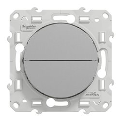 Double poussoir pour volets roulants Odace S530207 Aluminium 