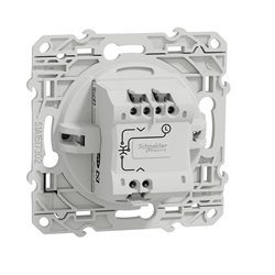 Double poussoir pour volets roulants Odace S530207 Aluminium 
