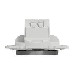 Double poussoir pour volets roulants Odace S530207 Aluminium 